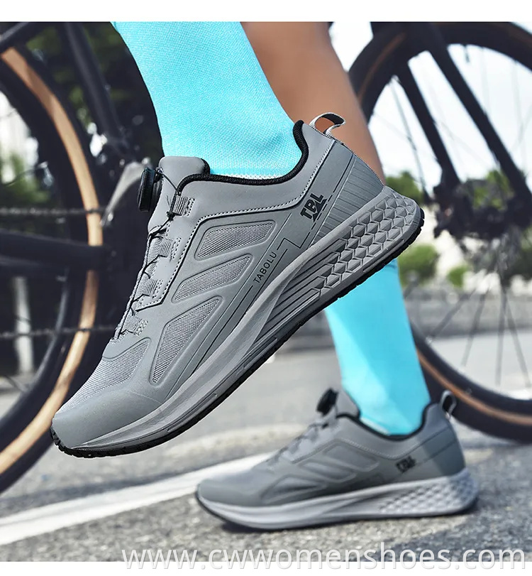 Cycling Shoes Men and Women Non-Locking Mountain Bike Lock Shoes Non-Locking Dual-Purpose Bicycle Shoes Hard Soled Bicycle Shoes Wholesale Sport Shoes